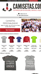 Mobile Screenshot of camisetas.com